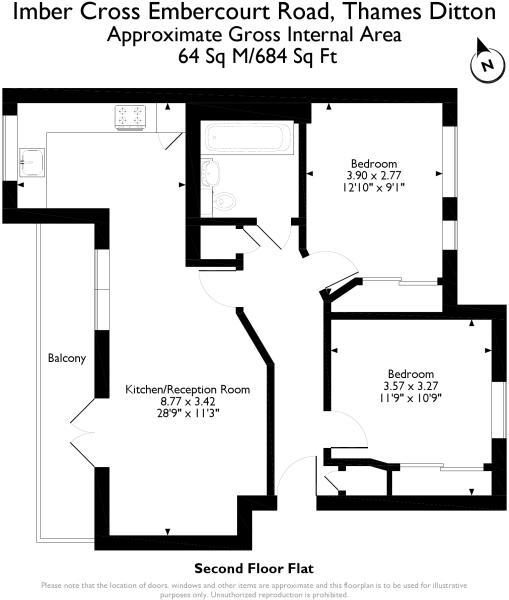 Embercourt Road, Thames Ditton, KT7 - Nested